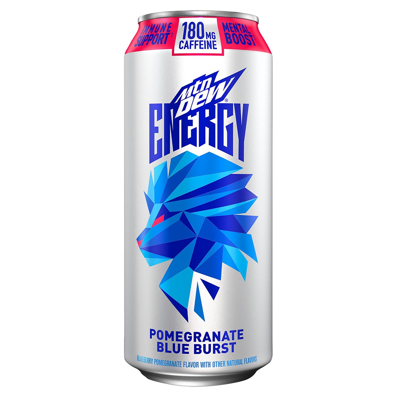 Mountain Dew Pomegranate Blue Burst Rise Energy Drink - Shop Sports ...