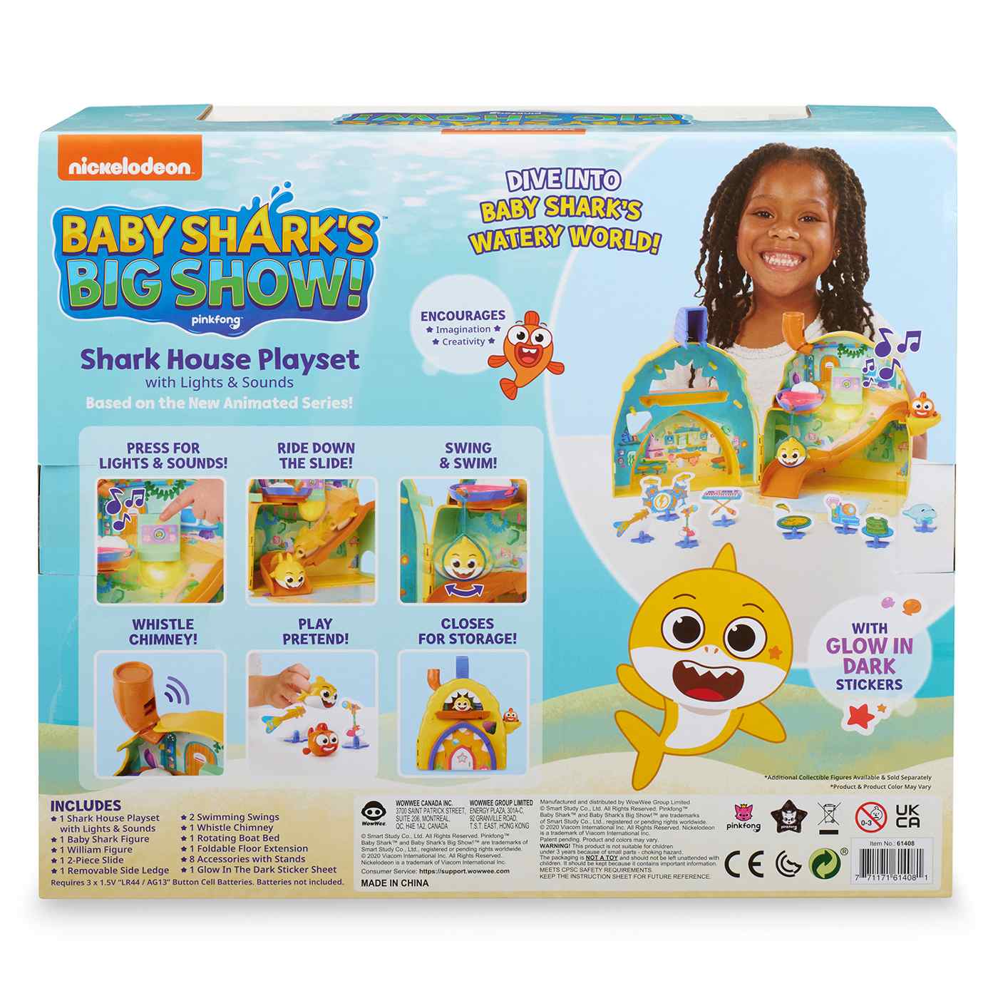 Wow Wee Baby Shark Big Show's House Playset; image 5 of 7