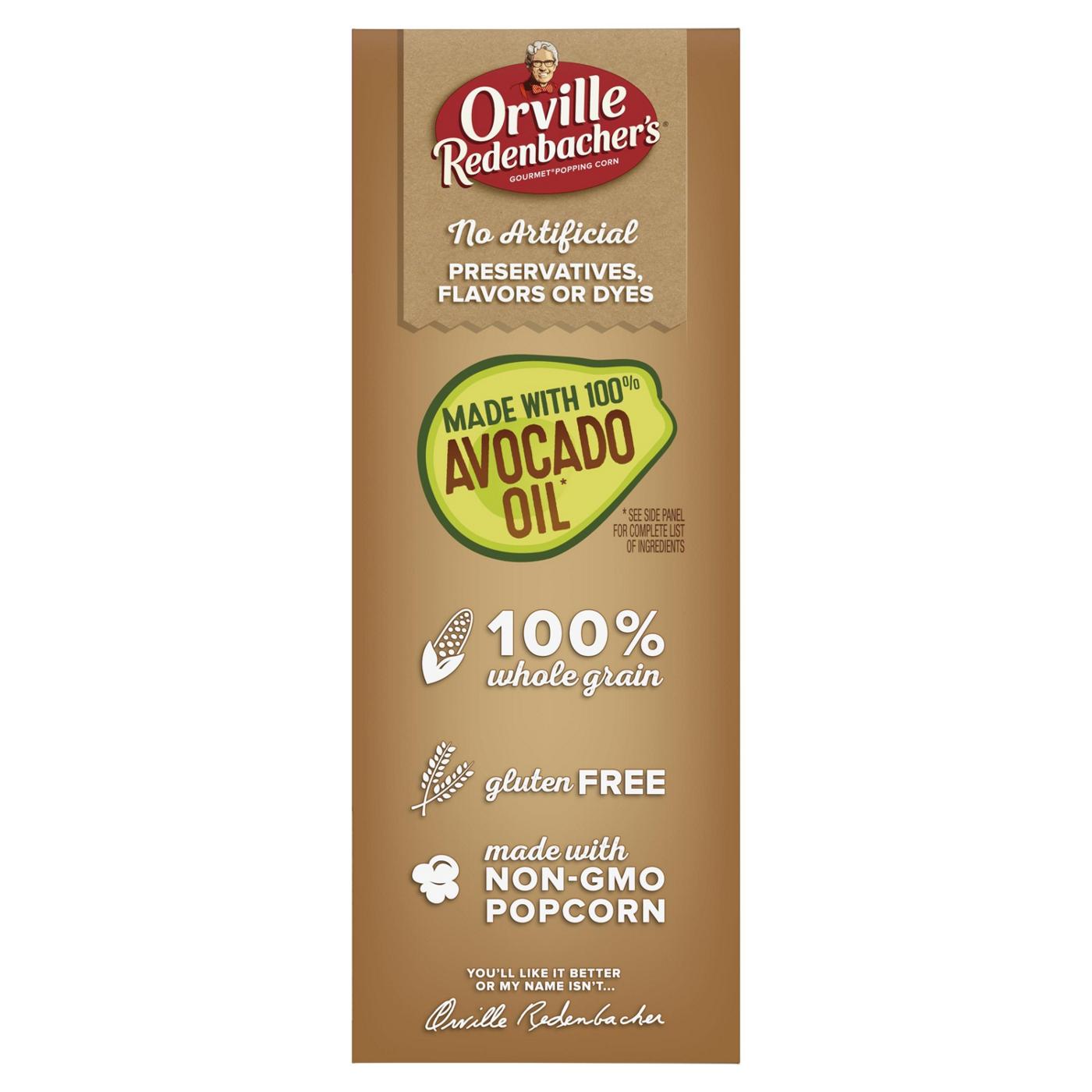 Orville Redenbacher's Avocado Oil & Sea Salt Microwave Popcorn, Mini Bags; image 4 of 5