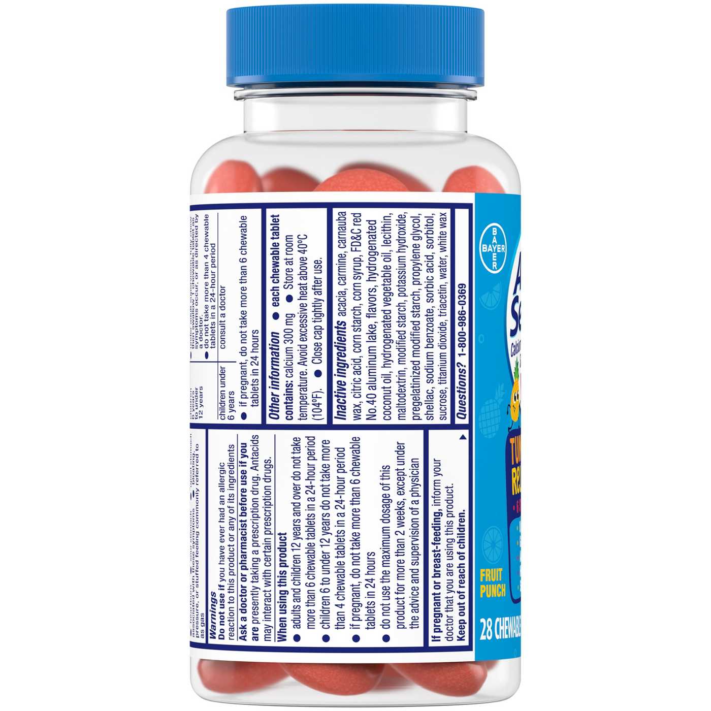 Alka-Seltzer Kids Tummy Relief Fruit Punch Chews; image 4 of 6