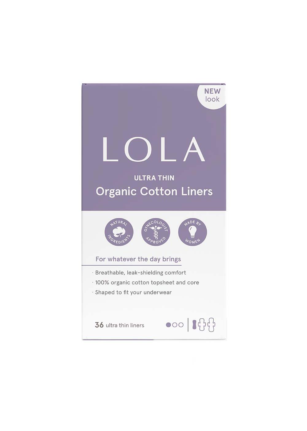 Lola Organic Ultra Thin Liners; image 1 of 2