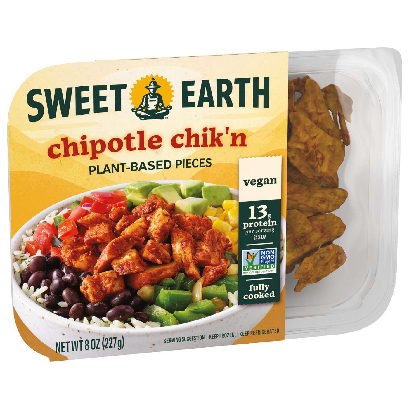 Sweet Earth Chipotle Plant Based Chik'n; image 5 of 7