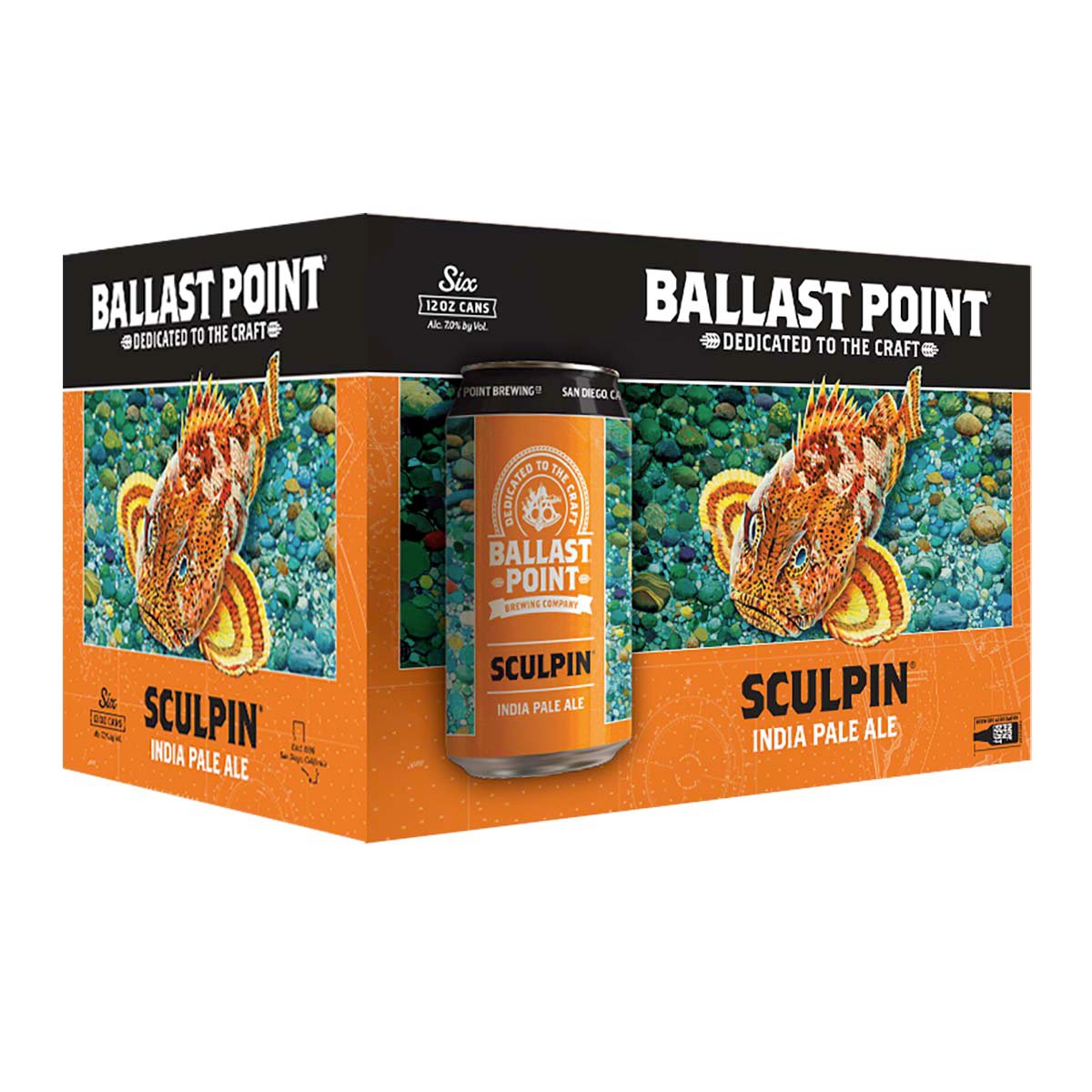 Ballast Point Sculpin IPA Beer 12 oz Cans Shop Beer at HEB