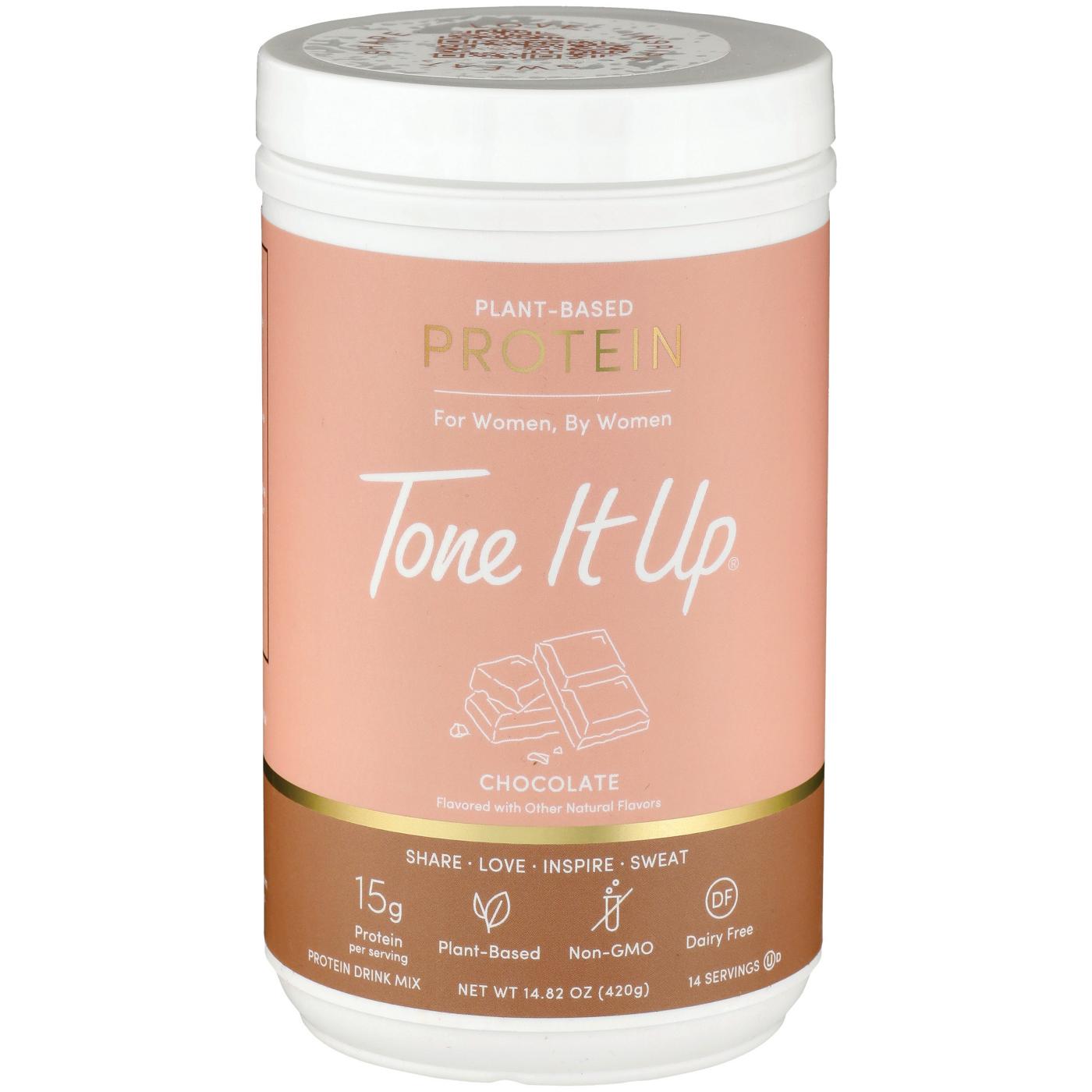 Tone It Up Plant-Based 15g Protein Powder - Chocolate; image 1 of 4