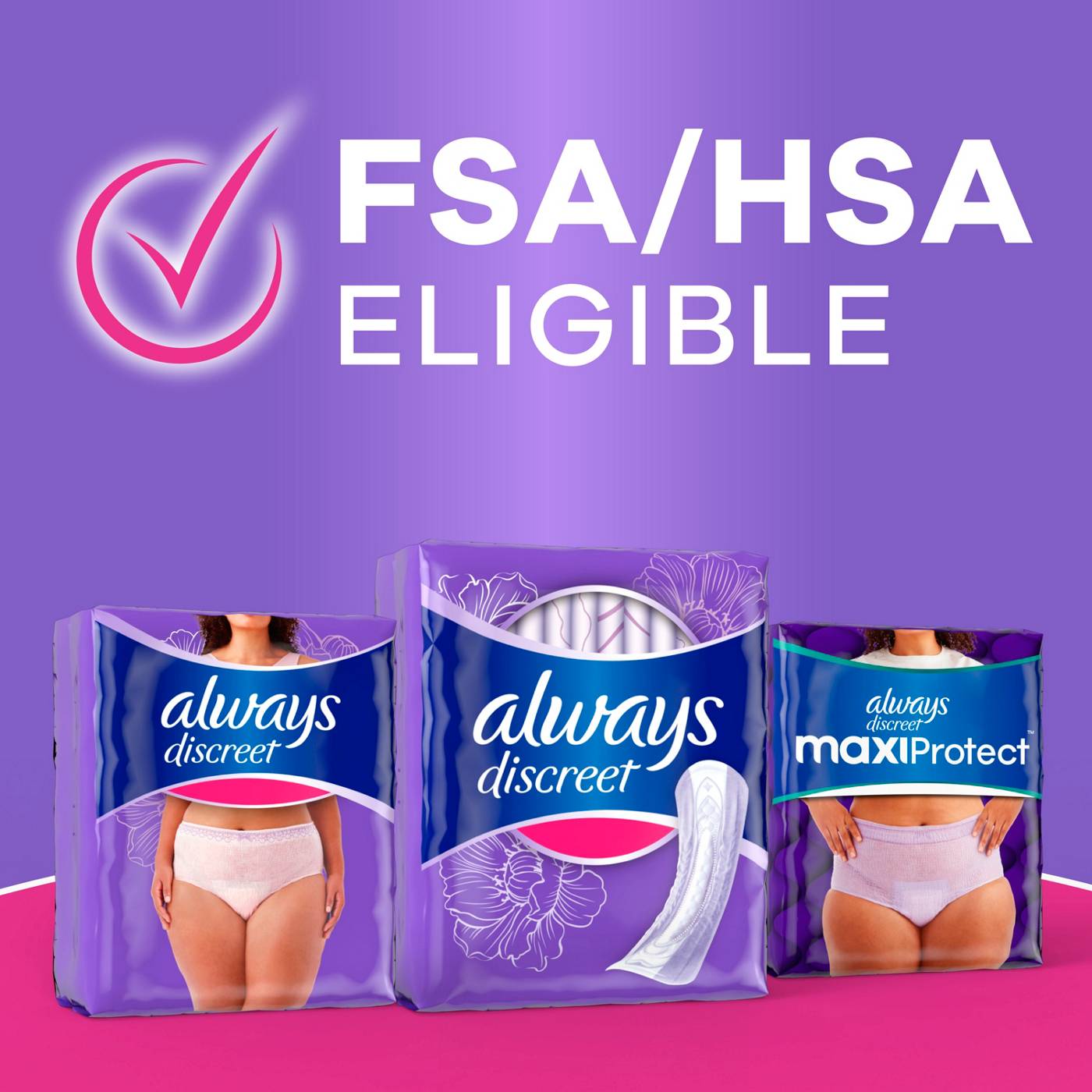 Always Discreet Ultimate Extra Protect Postpartum Incontinence Pads, Ultimate Absorbency; image 4 of 9