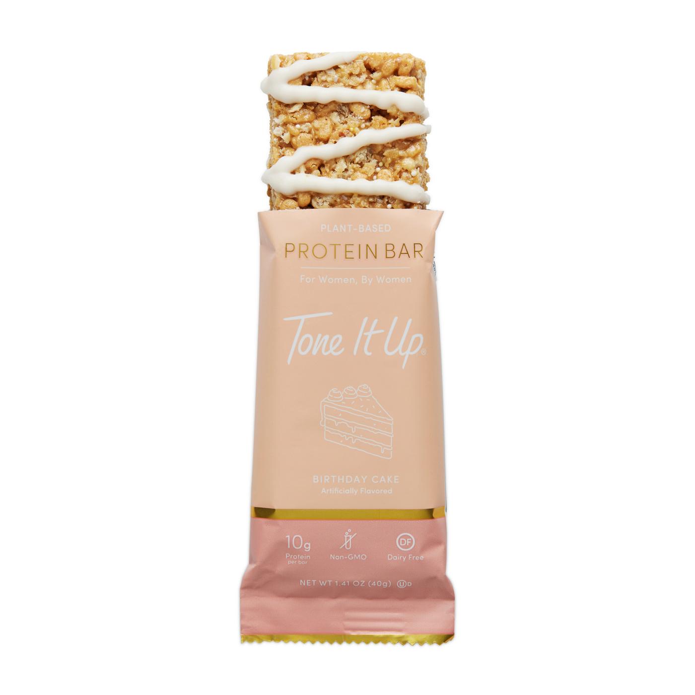Tone It Up PlantBased 10g Protein Bars Birthday Cake Shop Diet & fitness at HEB