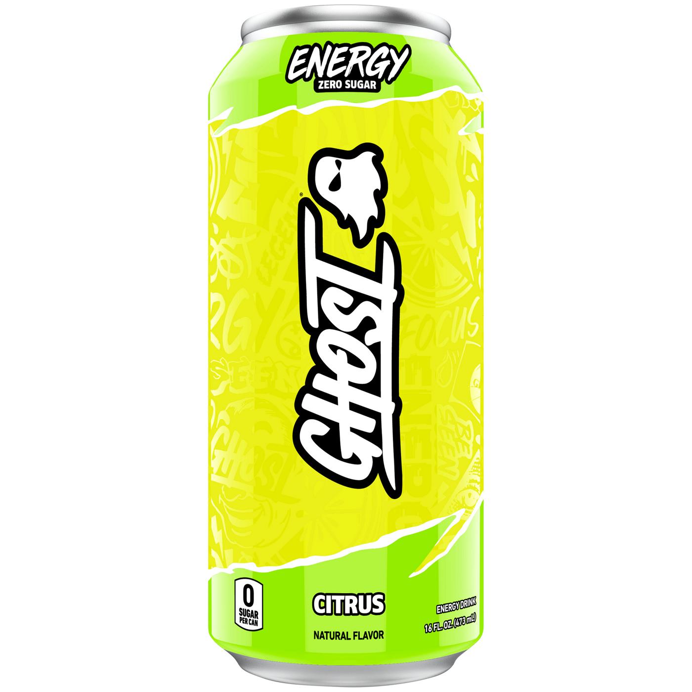 Ghost Energy Citrus Drink; image 2 of 2