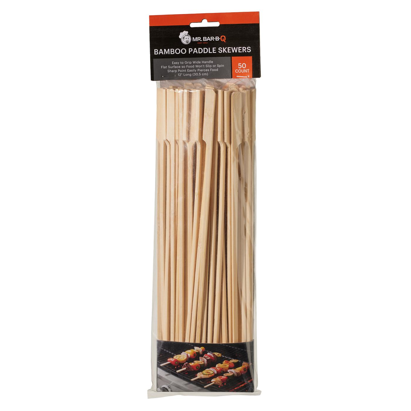 Mr. Bar-B-Q Bamboo Paddle Skewers; image 1 of 4