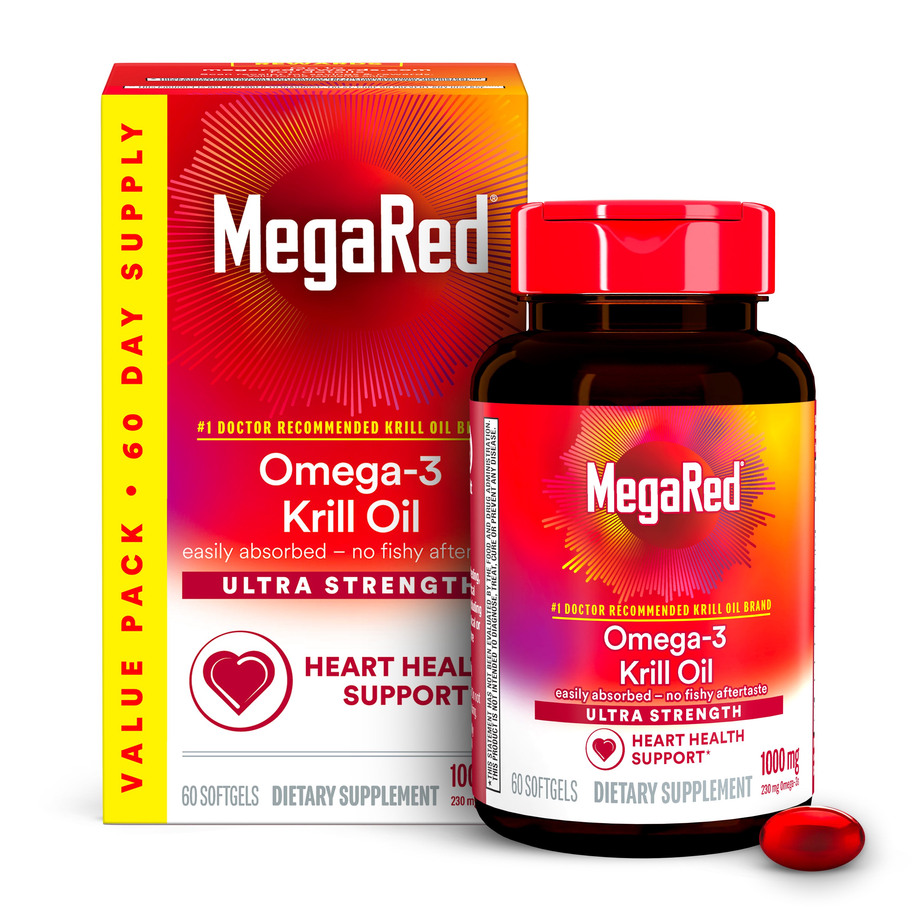 Schiff MegaRed Superior Omega3 Krill Oil 1000 MG Softgels Shop Diet