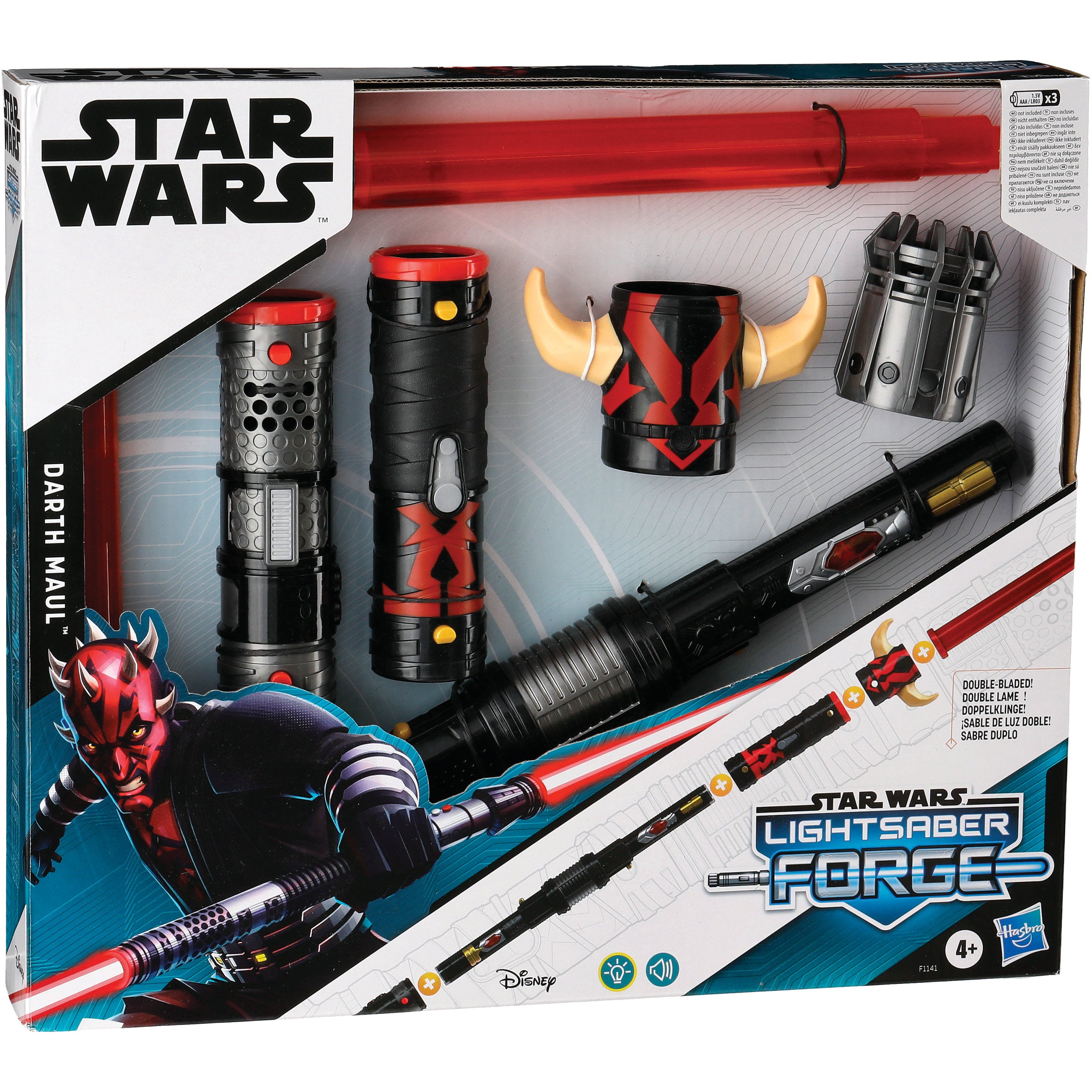 Hasbro Star Wars Lightsaber Forge Darth Maul Lightsaber - Shop Dress up ...