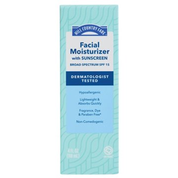 H-E-B Oil Free Facial Moisturizer – SPF 15, 4 oz