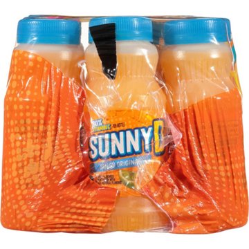 Sunny D Tangy Original 18 pk Bottles, 6.75 oz