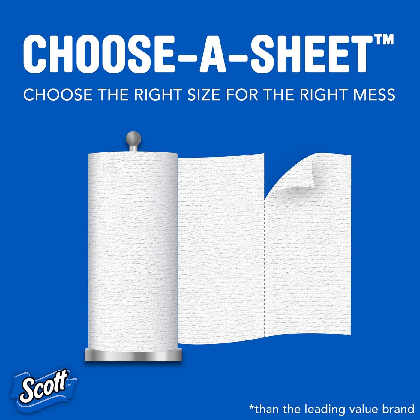 Scott Choose-A-Sheet Double Roll Paper Towels; image 14 of 14