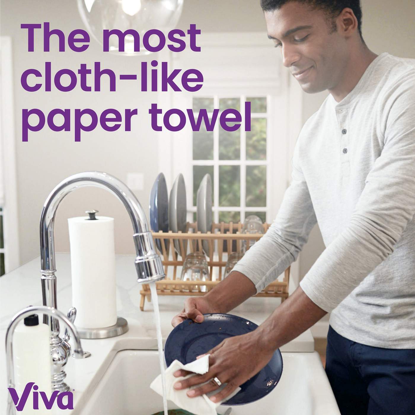 Viva Signature Cloth Choose-A-Size Double Roll Paper Towels; image 4 of 8