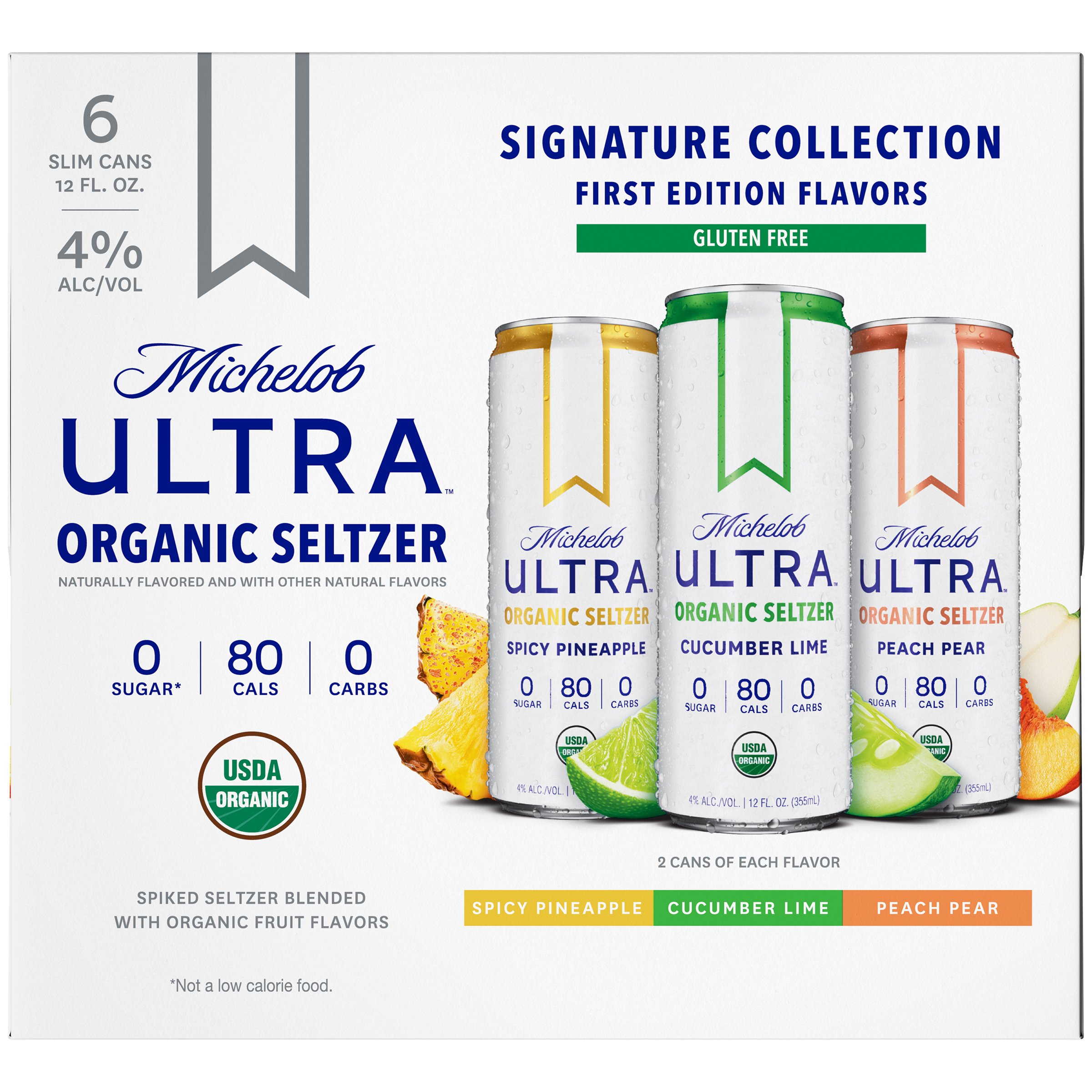 Michelob Ultra Organic Seltzer Variety Pack 12 Oz Cans - Shop Malt ...