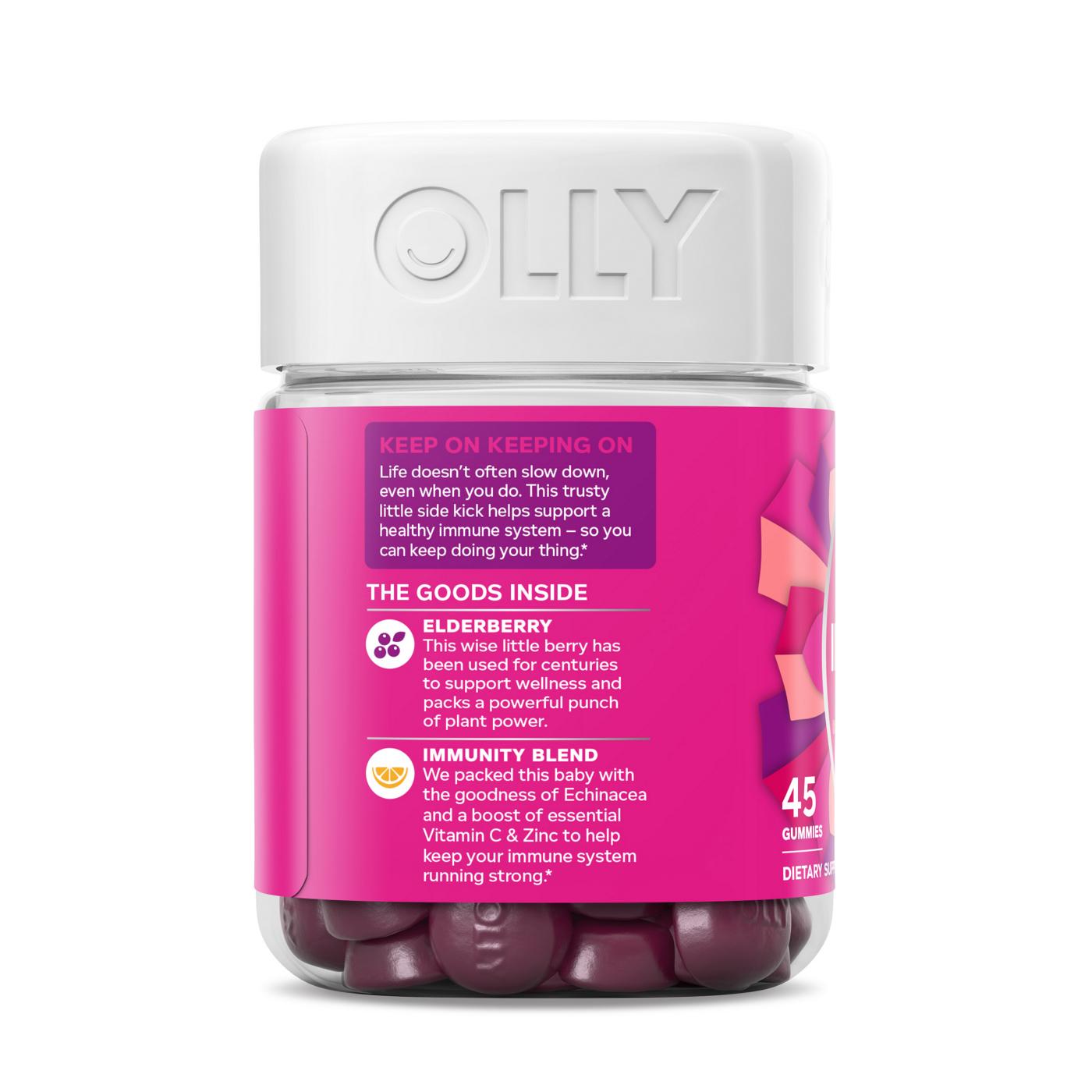 Olly Active Immunity + Elderberry Gummies; image 4 of 4