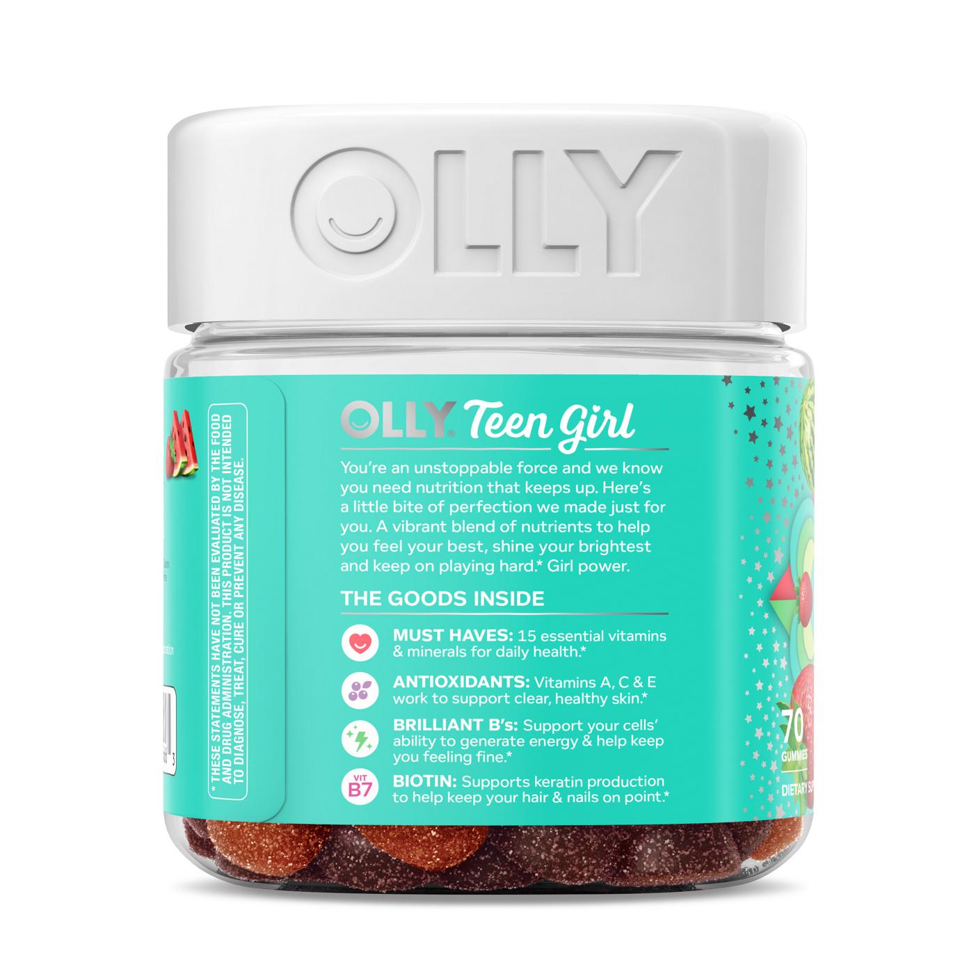 Olly Teen Girl Multi Berry Melon Gummies; image 2 of 4