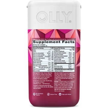 OLLY Ultra Strength Women's Multi & Omega-3 Immune Support Softgels, 60 ct
