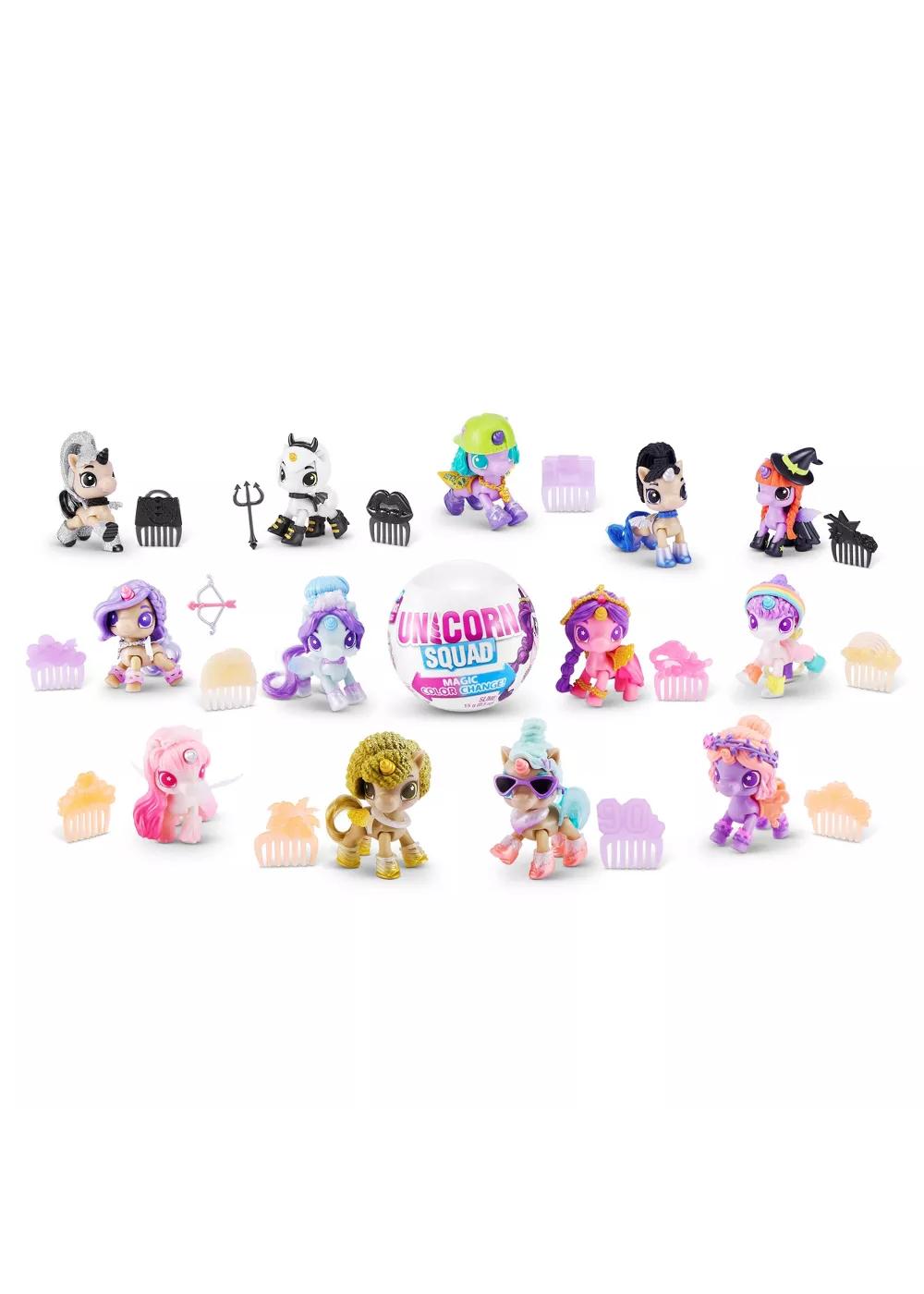 Zuru 5 Surprise Unicorn Squad Magic Color Change Capsule - Series 7 ...
