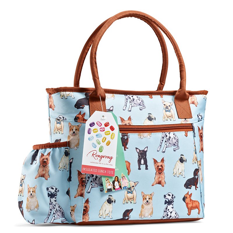 Fit & Fresh Rongrong Pups Sky Insulated Lunch Tote - Shop School ...