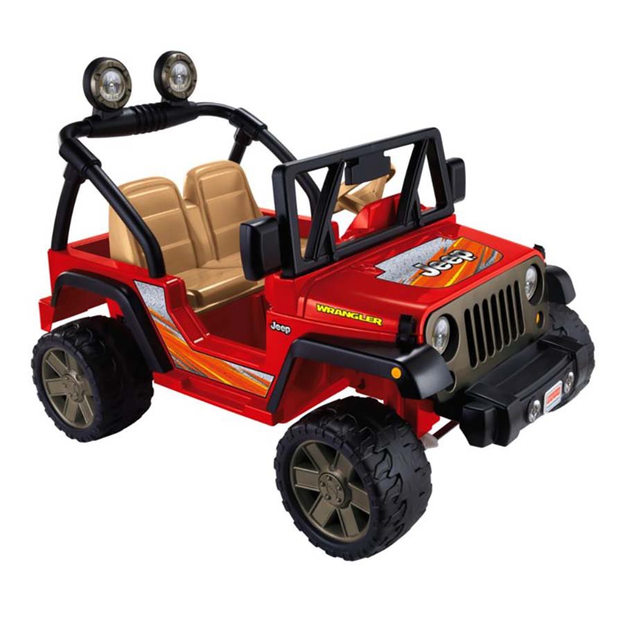 FisherPrice Power Wheels Jeep Wrangler RideOn Vehicle Shop Toys at
