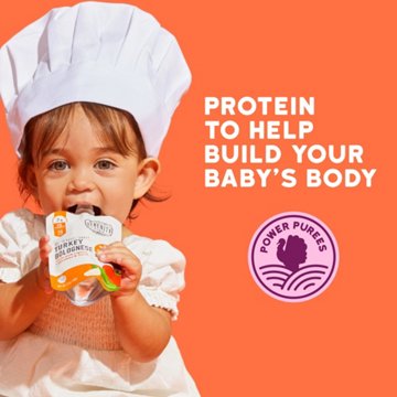 Serenity Kids Baby Food Pouch - Turkey Bolognese with Bone Broth