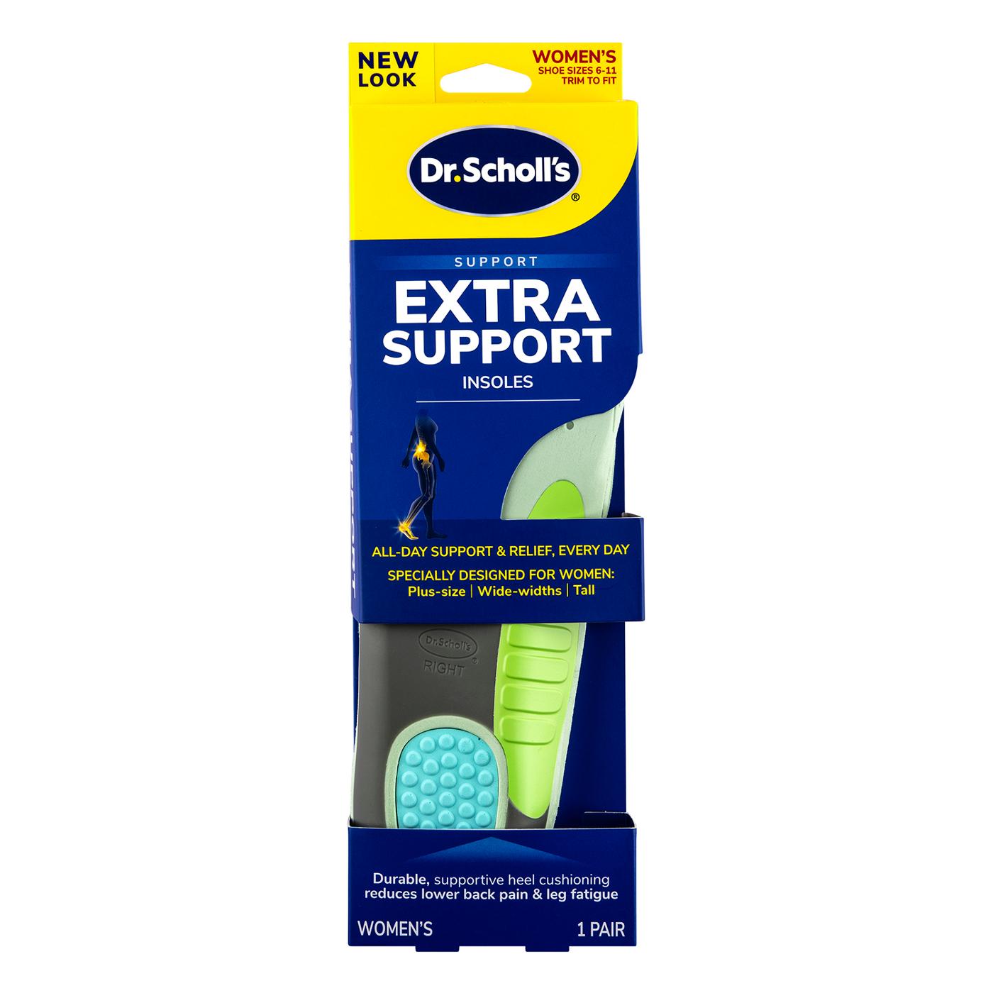 Dr. Scholl's Extra Support Insoles Women 6-11; image 1 of 2