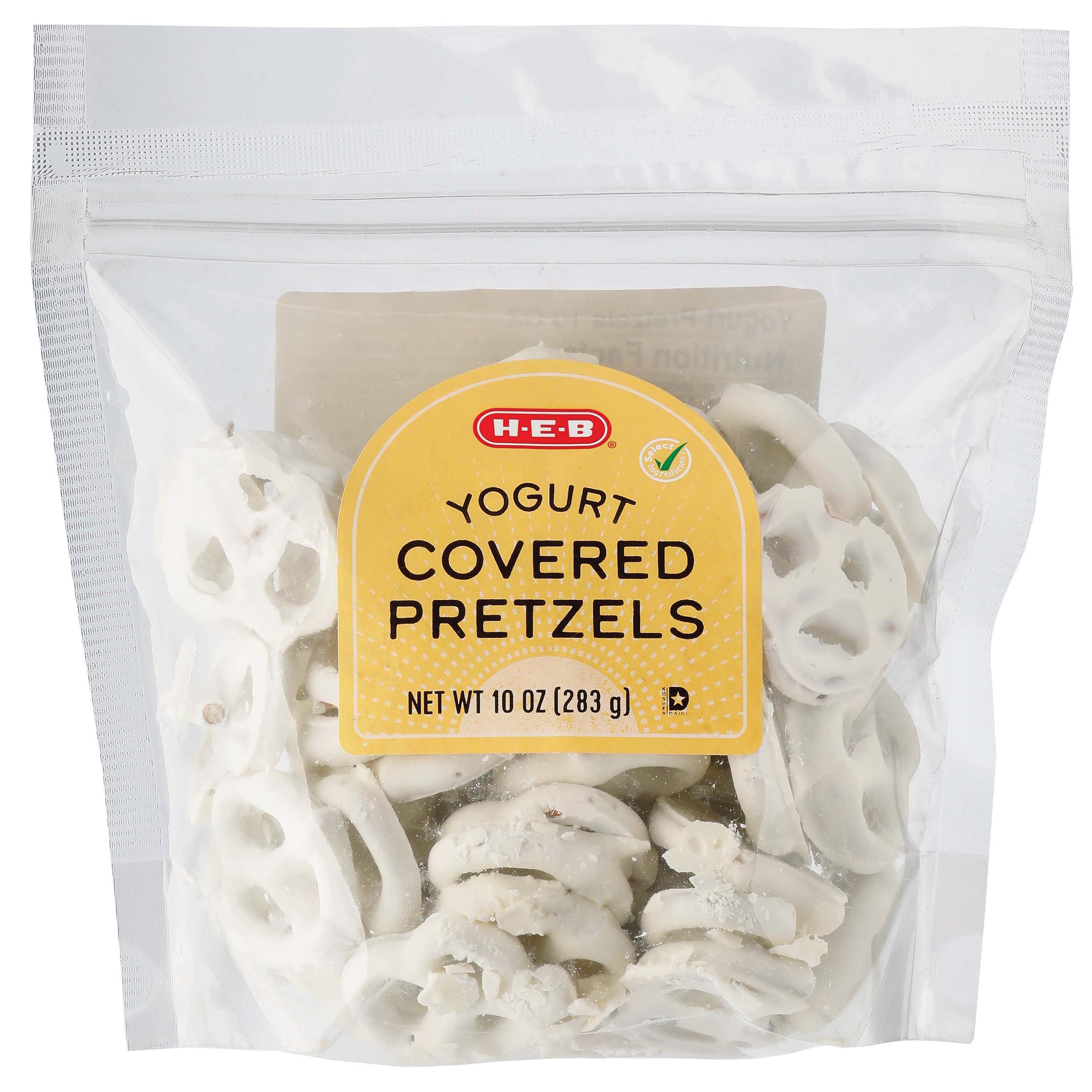 HEB Yogurt Covered Pretzels Shop Snacks & Candy at HEB