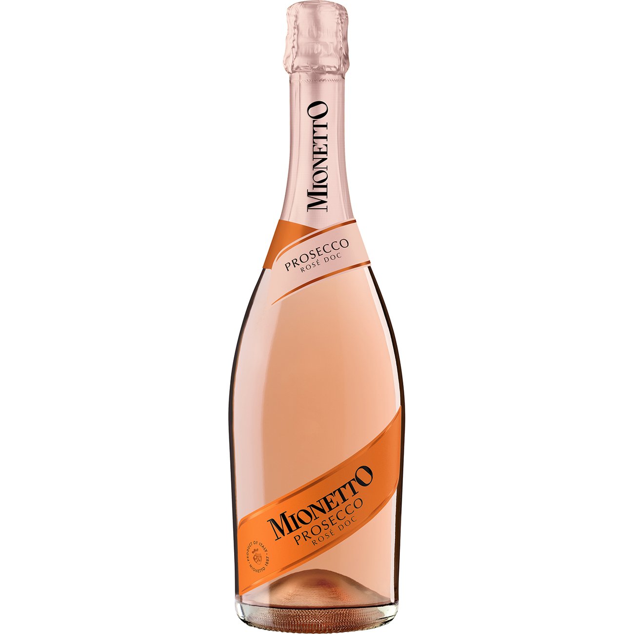 Mionetto Prosecco Italy Rose Wine, 750 mL