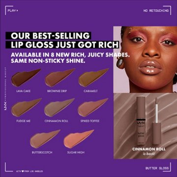 NYX Butter Lip Gloss - Spiked Toffee