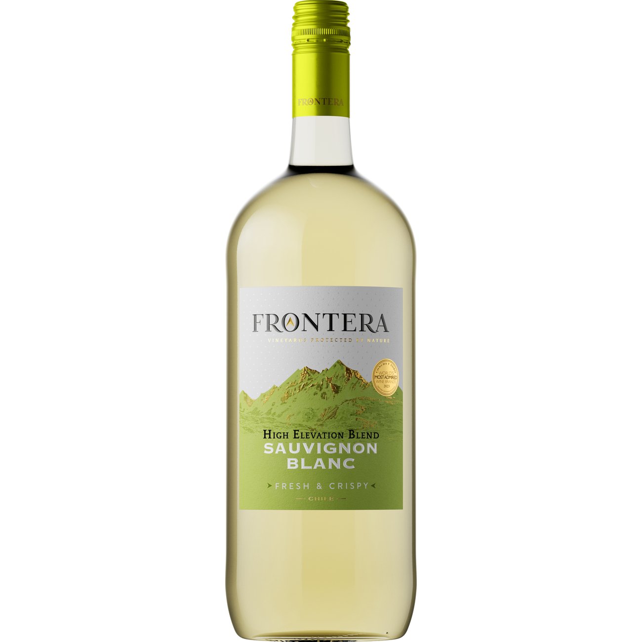 Frontera High Elevation Blend Sauvignon Blanc Chile White Wine, 1.5 L
