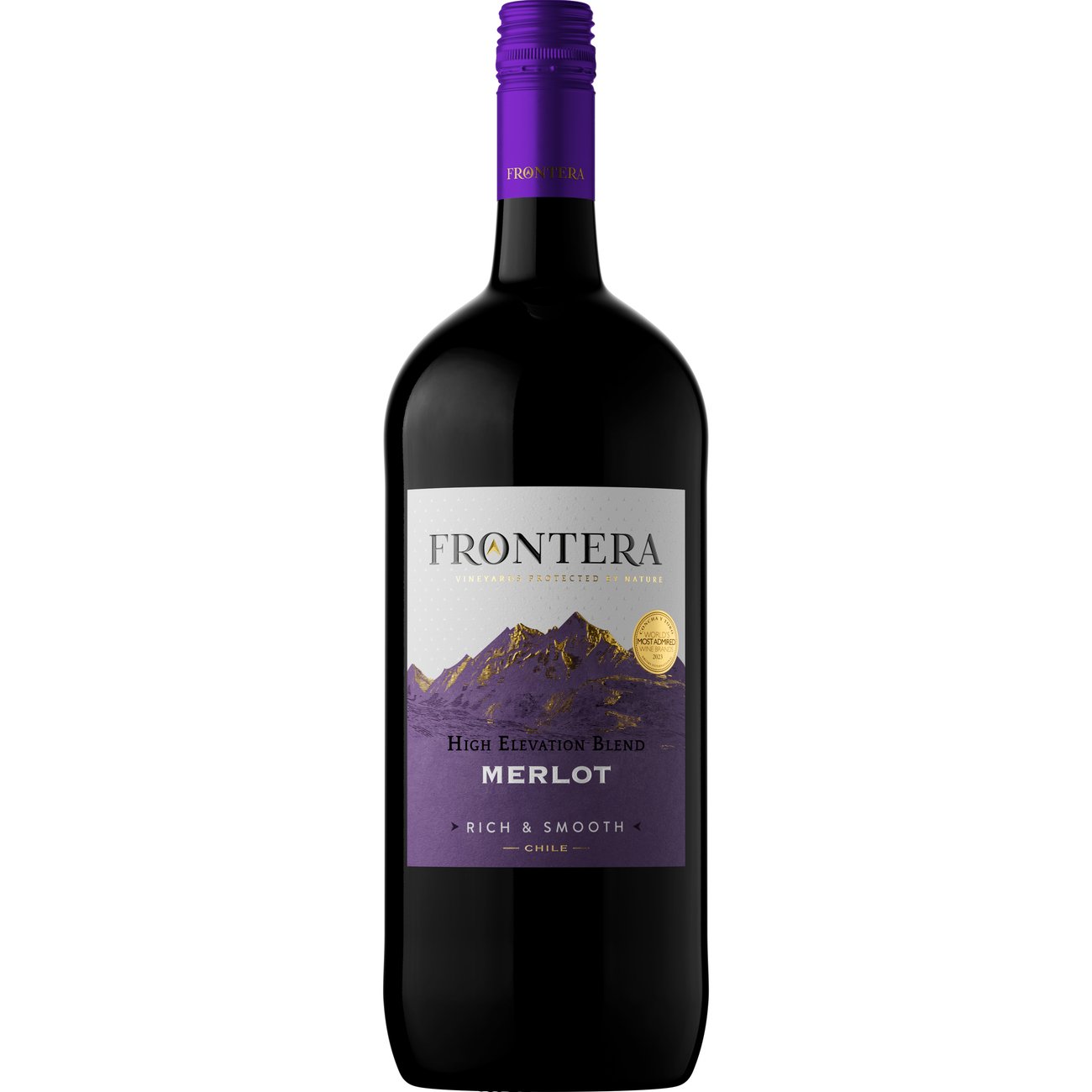 Frontera High Elevation Blend Merlot Chile Red Wine, 1.5 L