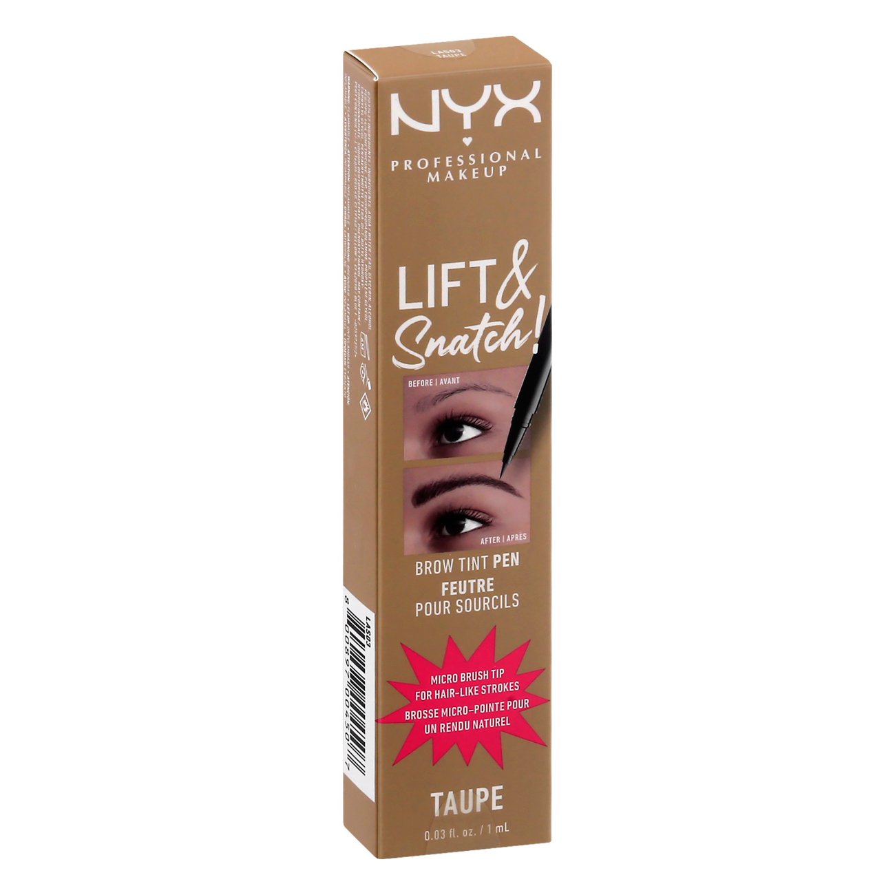 NYX Lift & Snatch Brow Tint Taupe Shop Makeup at HEB