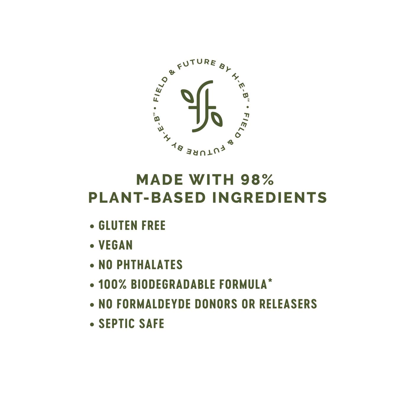 Field & Future by H-E-B Toilet Bowl Cleaner - Fragrance Free; image 3 of 4