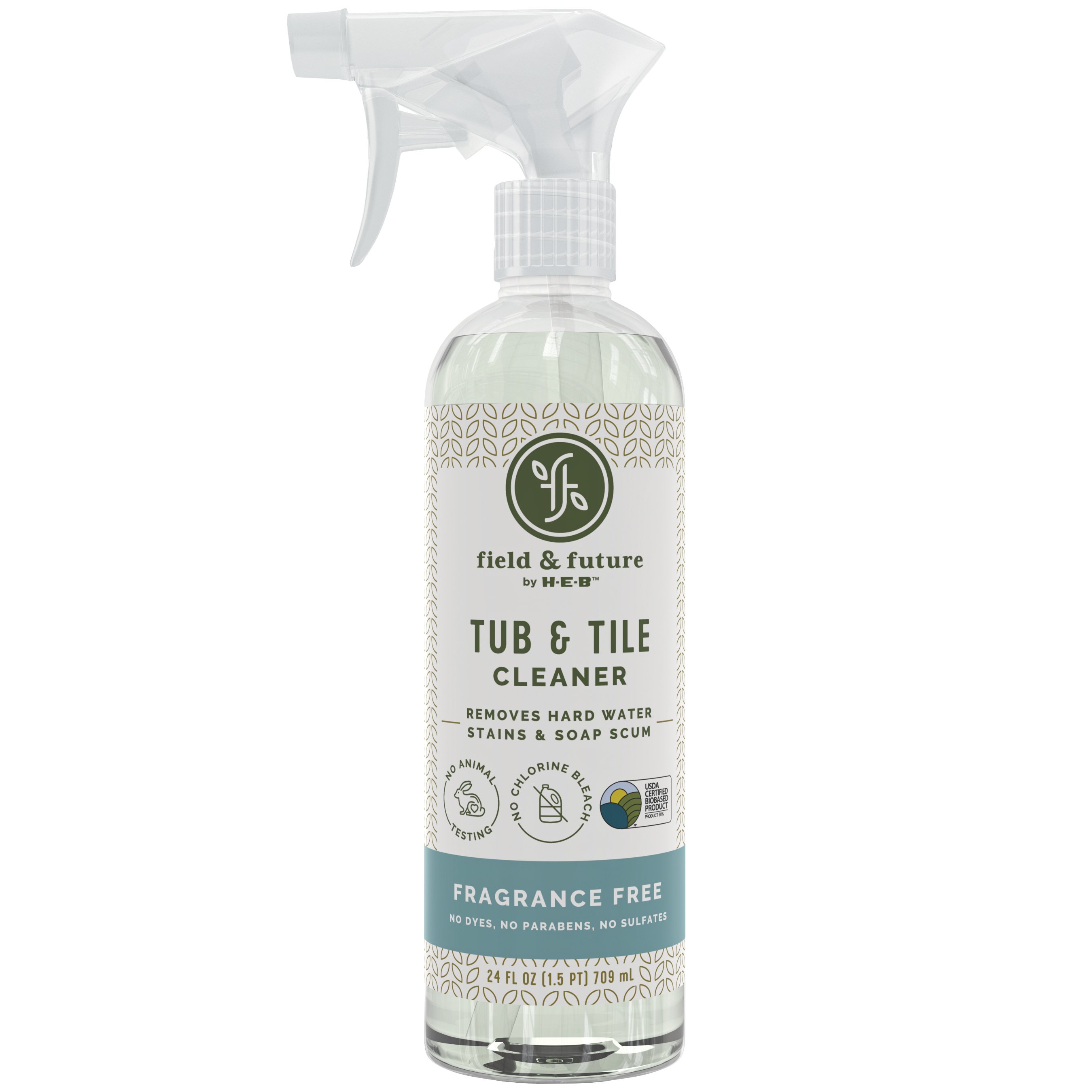 Field & Future by H-E-B Tub & Tile Cleaner - Fragrance Free, 24 oz
