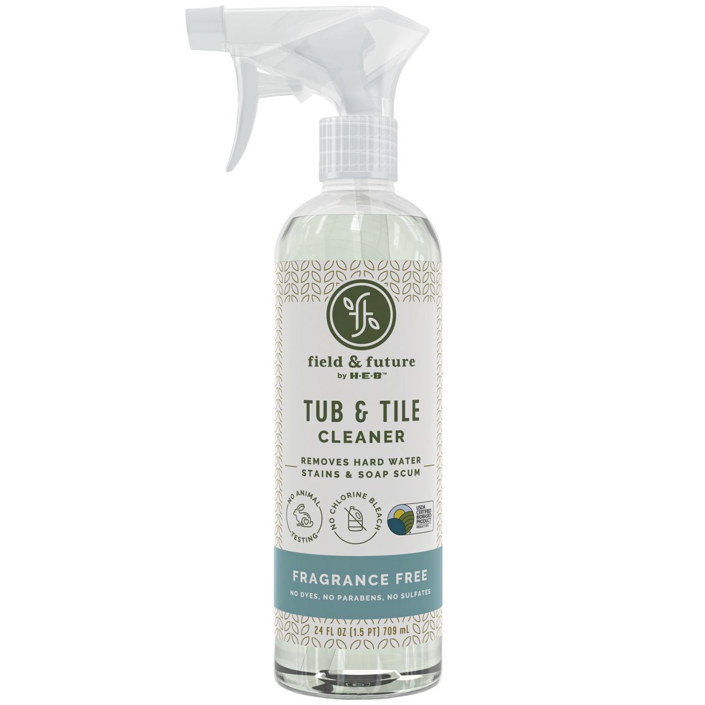 Field & Future by H-E-B Tub & Tile Cleaner - Fragrance Free - Shop All  Purpose Cleaners at H-E-B