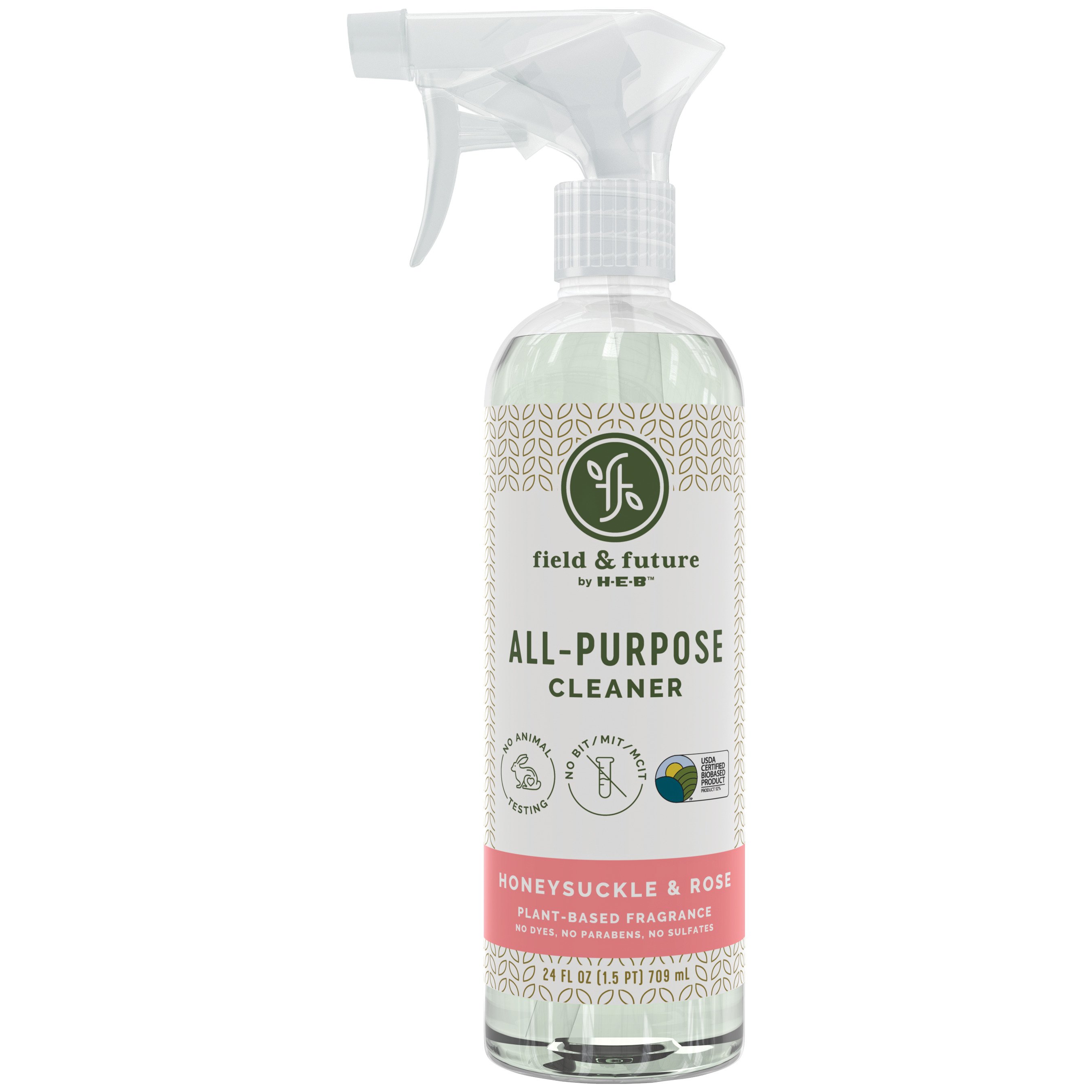 Field & Future by H-E-B All-Purpose Cleaner - Honeysuckle & Rose, 24 oz