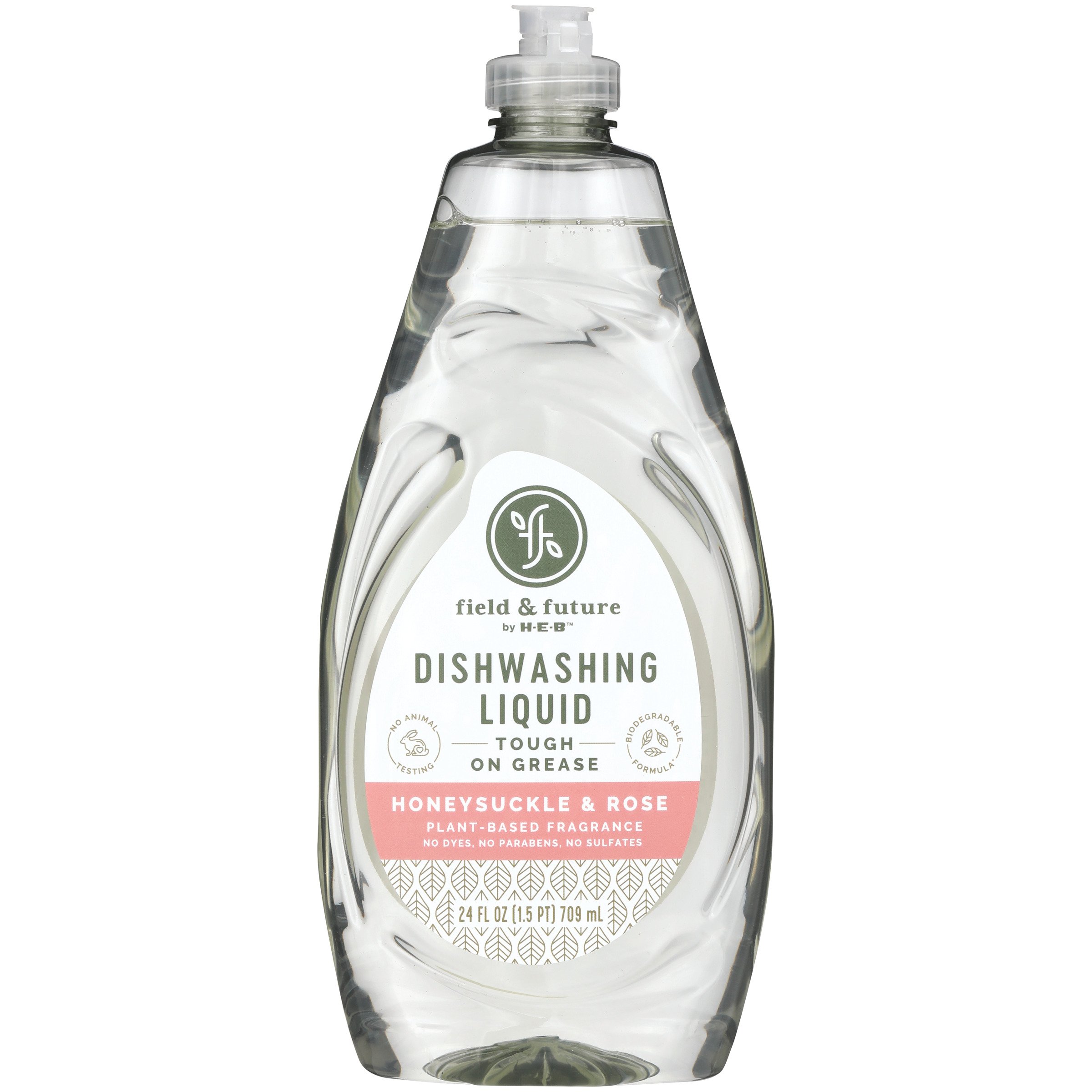 Field & Future by H-E-B Dishwashing Liquid - Honeysuckle & Rose