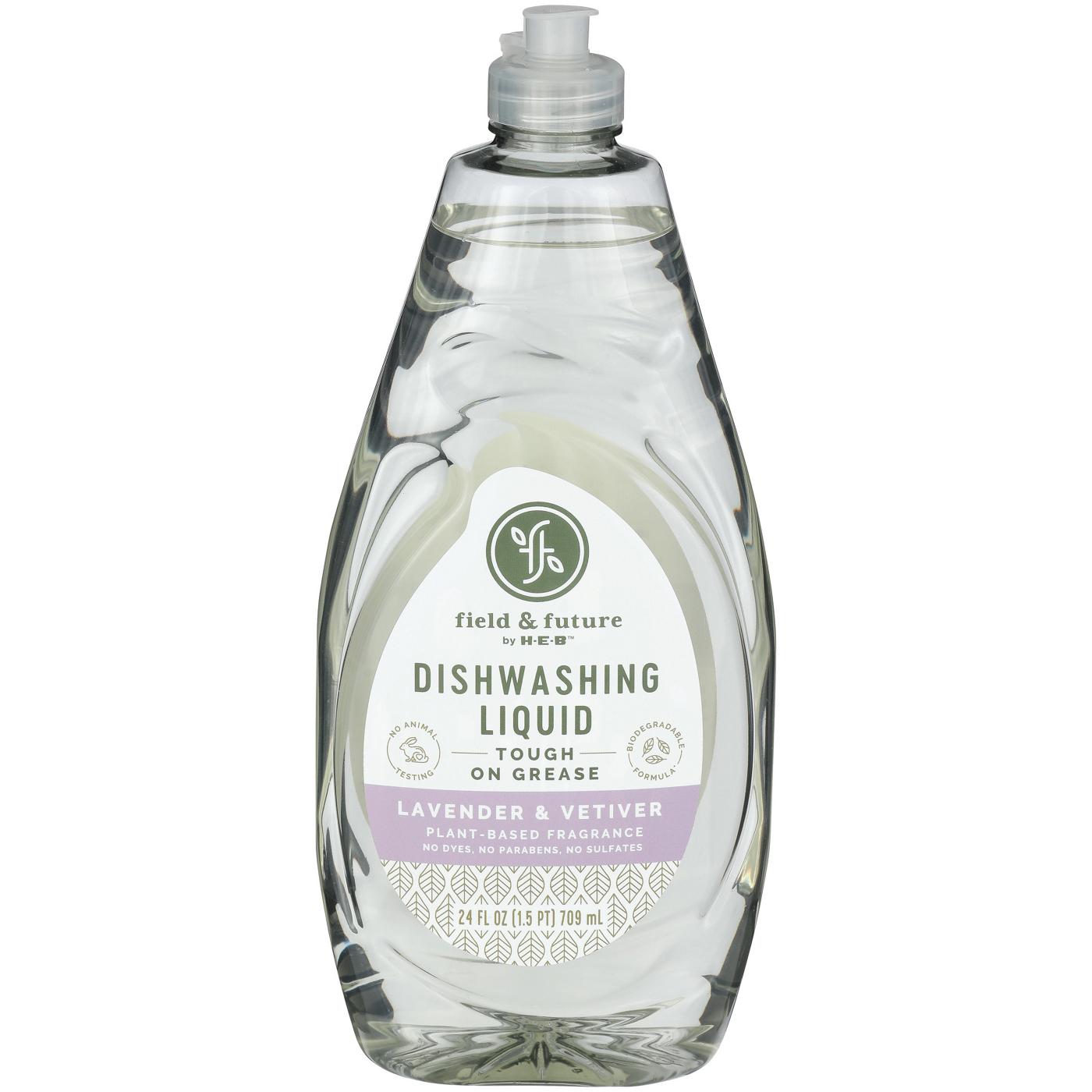 Field & Future by H-E-B Dishwashing Liquid - Lavender & Vetiver; image 1 of 2