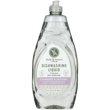 Field & Future by H-E-B Dishwashing Liquid - Lavender & Vetiver, 24 oz