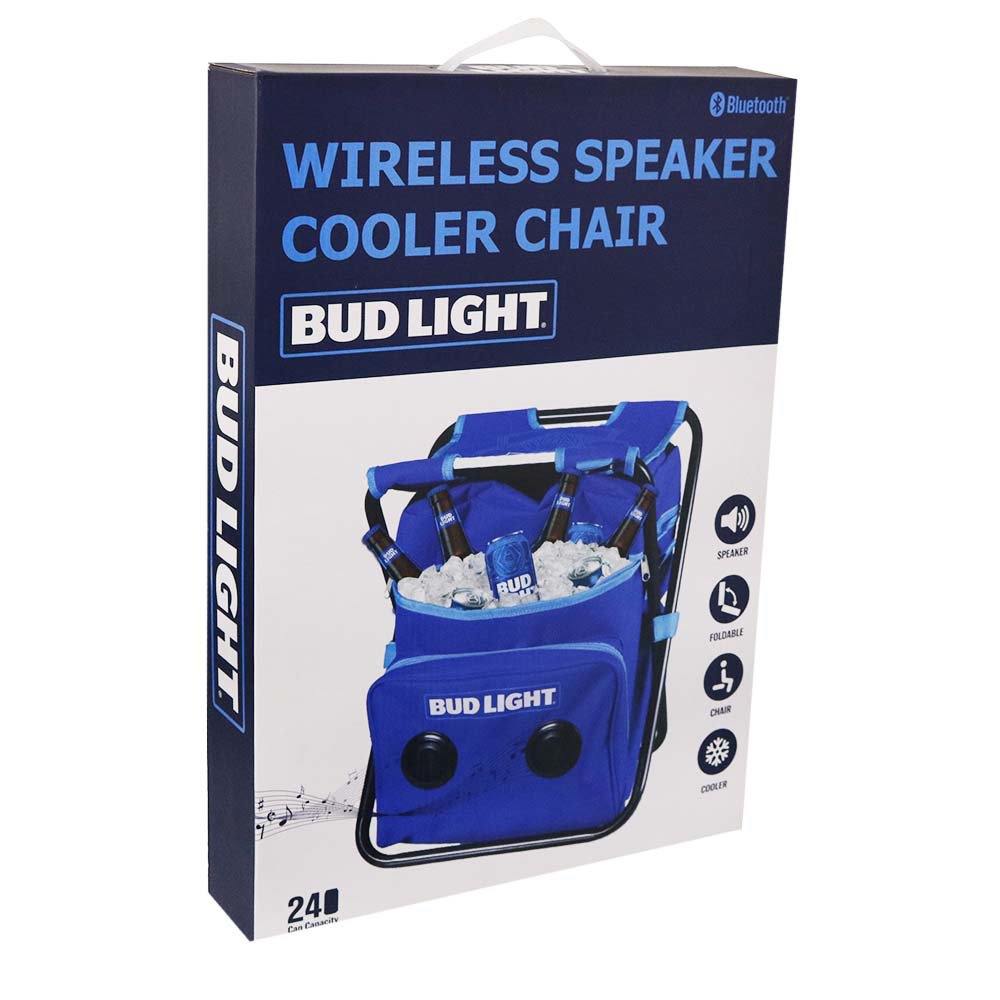 Bud Light Wireless Bluetooth Speaker Cooler Chair Shop Electronics at