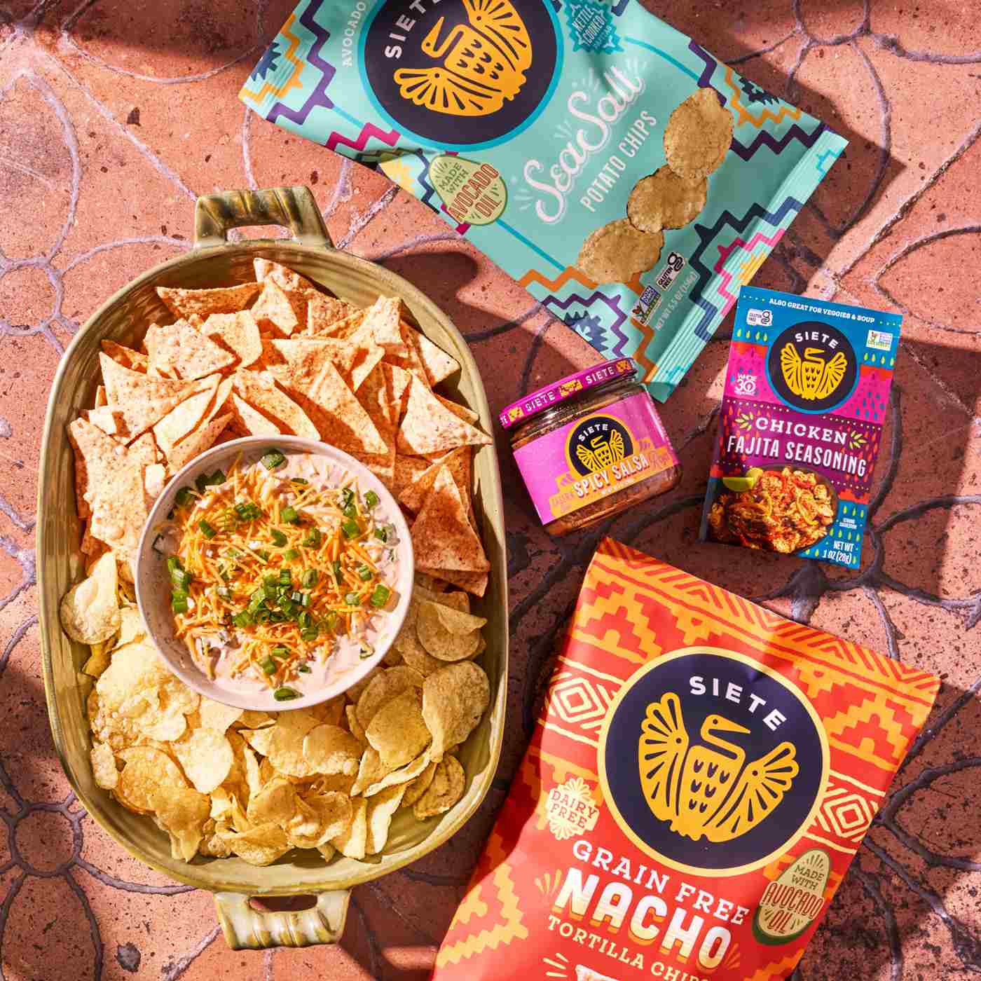 Siete Sea Salt Kettle Cooked Potato Chips; image 5 of 6