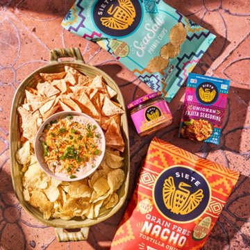 Siete Sea Salt Kettle Cooked Potato Chips, 5.5 oz