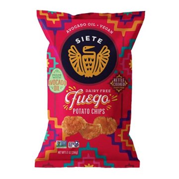 Siete Fuego Kettle Cooked Potato Chips, 5.5 oz