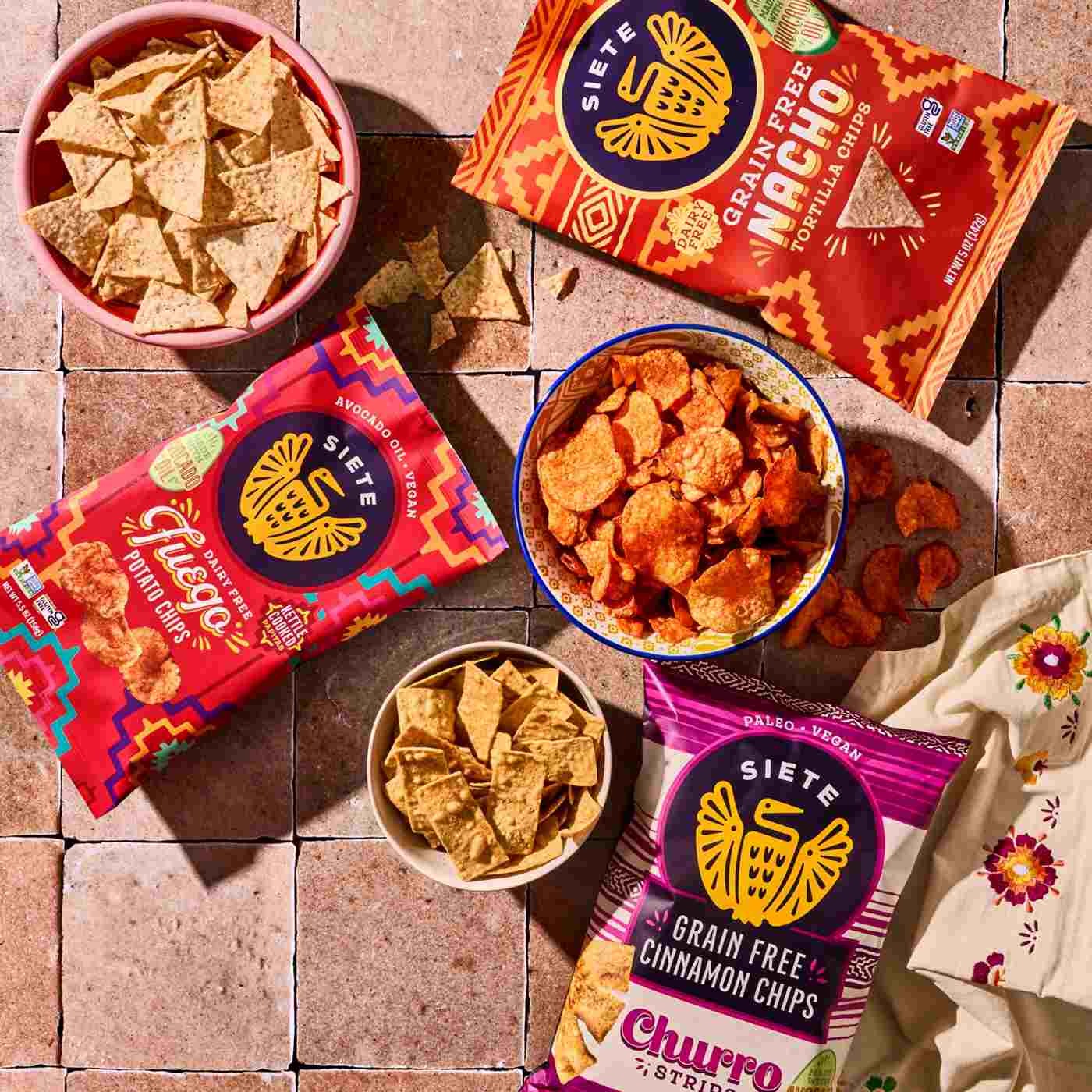 Siete Fuego Kettle Cooked Potato Chips; image 4 of 4