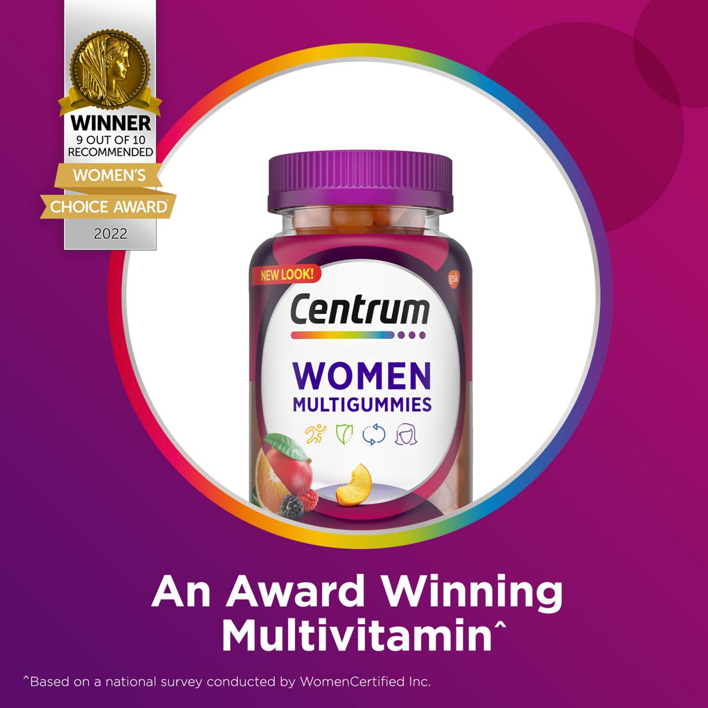Centrum Multigummies Gummy Multivitamin For Women; image 4 of 8