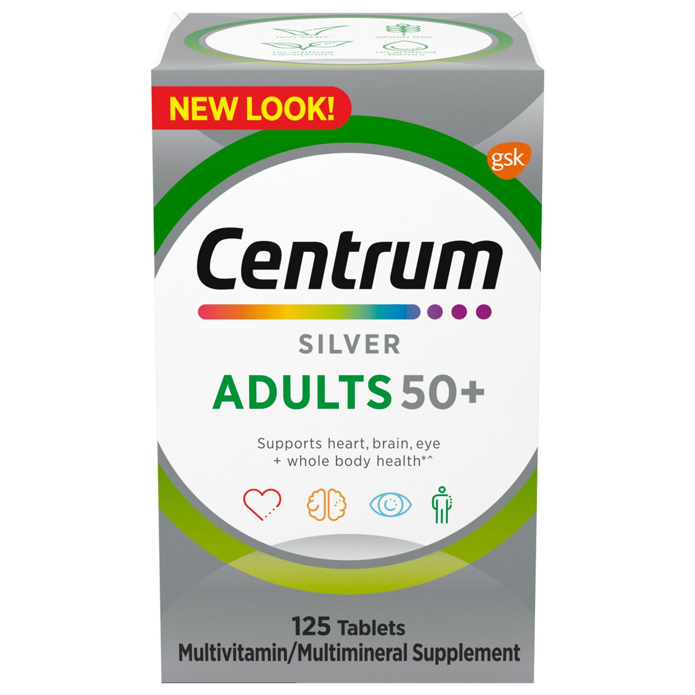 Centrum Silver Adults 50+ Multivitamin; image 1 of 2