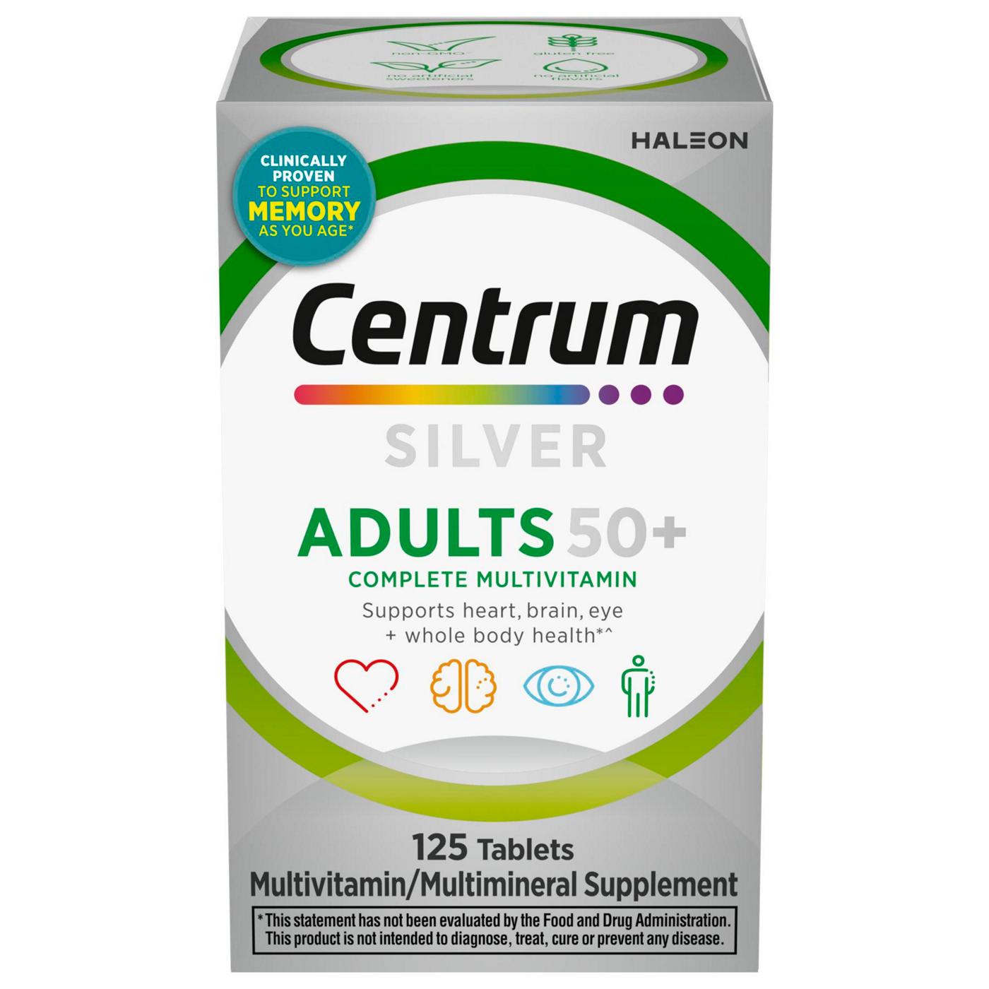 Centrum Silver Adults 50+ Multivitamin; image 1 of 2