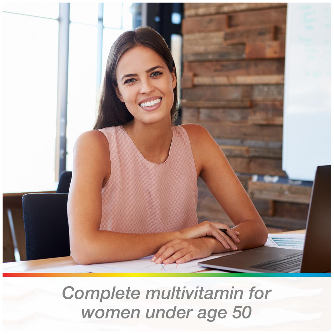 Centrum Multivitamin for Women, Multivitamin/Multimineral Supplement with Iron, Vitamin D3, B Vitamins and Antioxidant Vitamins C and E, Gluten Free, Non-GMO Ingredients; image 4 of 7