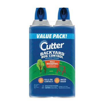 Cutter Backyard Bug Control Outdoor Fogger, 32 oz, 2 ct